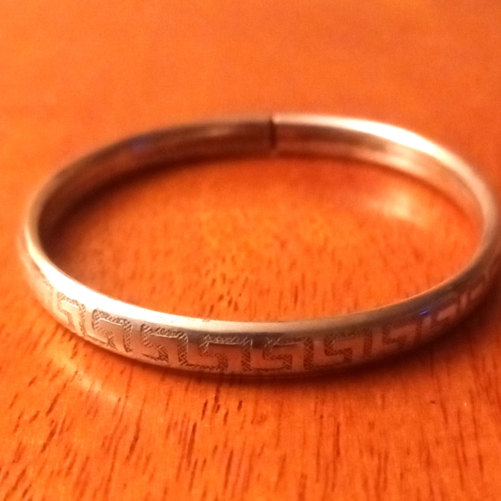 VINTAGE Stamped 925 silver bracelet